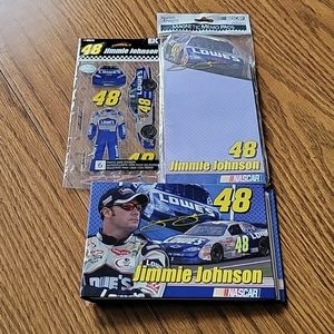JIMMIE JOHNSON NASCAR STATIONARY SET